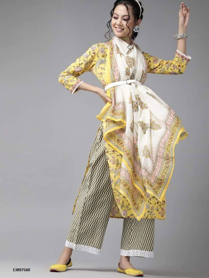 Indo Era 19 Classic Festive Wear Fancy Printed Ready Made Dress Collection